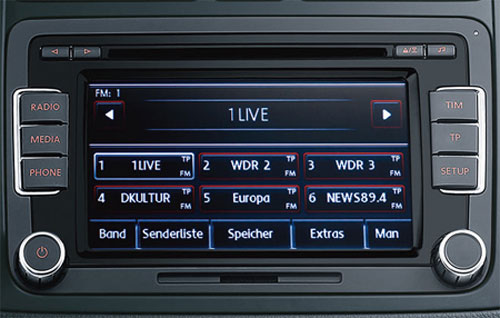 ESP Professionals In Car Electronics - Volkswagen RCD 310 DAB Radio